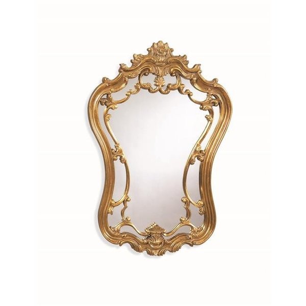Bassett Mirror Bassett Mirror M2968EC Hermosa Wall Mirror - Gold Leaf M2968EC